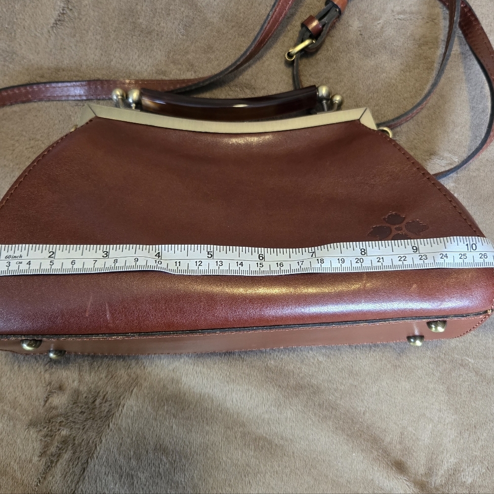 Patricia Nash legant Brown Leather Handbag - Picture 12 of 13